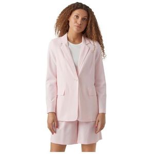 VERO MODA VMZELDA L/S NOOS Blazer, Parfait Pink, 36, roze, 36