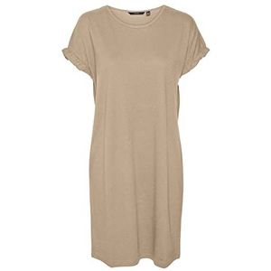 VERO MODA VMDANA SS Korte jurk JRS Jurk, Iers Cream, S, Irish Cream, S