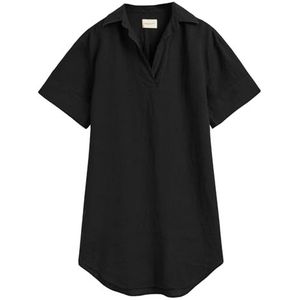 GANT REL SS Linnen Caftan, Ebony Black, 34