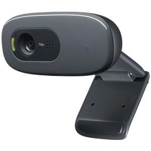 Webcam – webcam met 720p, autofocus, ingebouwde microfoon, USB-aansluiting, compact en veelzijdig ontwerp voor videoconferenties