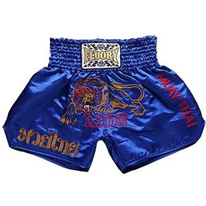 Fluory Muay Thai vechtsportshorts, MMA shorts, trainingskleding voor kooigevechten, worstelen, vechtsporten, kickboksshorts, kleding