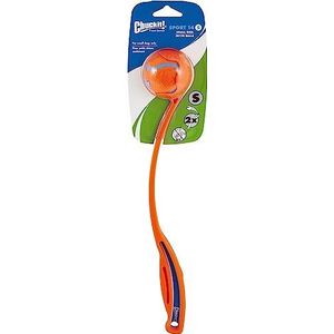 Gooit het weg! Sport Dog Ball Launcher Fetch Hondenspeelgoed balwerper met kleine tennisbal, klein, 36 cm