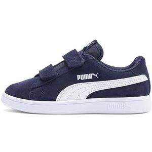 PUMA Smash V2 SD V PS Sneakers voor kinderen, uniseks, Peacoat Wit (Puma White), 32.5 EU