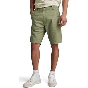 G-STAR RAW Bronson 2.0 Slim Chino Shorts - Groen - Katoen - Middelhoge Tailleband