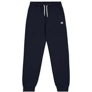 Champion Legacy Basics B-Ultralight Powerblend Fleece Rib Cuff Trainingsbroek voor kinderen en jongens, Navy Blauw, 11-12 jaar