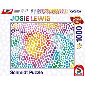 Schmidt Spiele 57576 Josie Lewis, gekleurde zeepbellen, 1000 stukjes puzzel, normaal