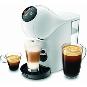 Krups NESCAFÉ Dolce Gusto KP2431 Genio S Automatische koffiemachine voor capsules wit, 15 bar, snelle en gemakkelijke bereiding, warme & koude dranken, waterreservoir van 0,8 liter, eco-modus