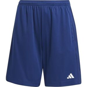 adidas Uniseks-Kind Train Essentials Logo Regular Fit Short Junior, dark blue/white, 5-6 Years
