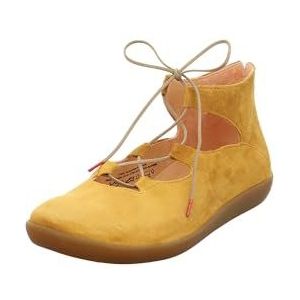 Think! dames NATURE chromfrei gegerbte nachhaltige Halbschuhe, CARAMEL 3010