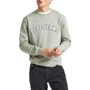Pepe Jeans Raven Sweatshirt voor heren, Groen (Palm groen), XXL