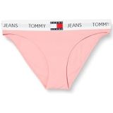 Tommy Jeans Dames Bikini Tickled Roze XS, Roze gekieteld, XS