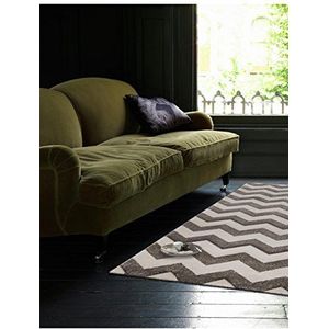 benuta tapijt Nagual Brown 120x170 cm | Modern tapijt voor woon- en slaapkamer