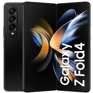 SAMSUNG Galaxy Z Fold 4 SM-F936B/DS Dual SIM EU/UK Model Factory Unlocked Internationale Versie (Phantom Black) (12GB+512GB)