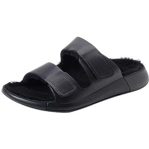 ECCO Dames Cozmo sandaal, zwart, 36 EU