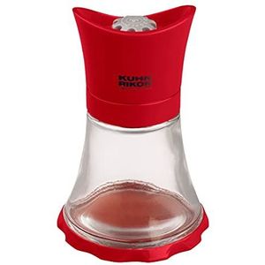 KUHN RIKON Kruidenmolen vaas mini (rood), plastic, 12 x 12 x 8 cm
