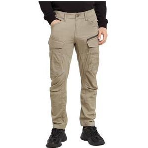 G-Star RAW Cargobroek met rits en 3D-tapse broekspij, beige (Dune D25665-d846-239), 38W x 36L