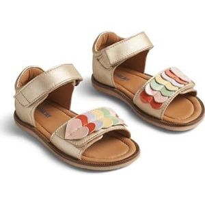 Wheat Meisjessandalen voor kinderen, Uma, officieel actief, 0204 Light Gold, 26 EU