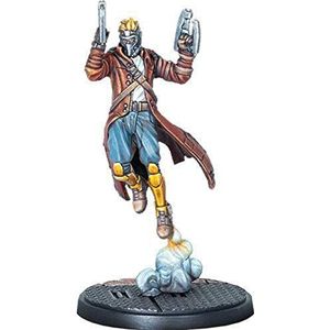 Atomic Mass Games , Marvel Crisis Protocol: Character Pack: Star-Lord , Miniatures Game , Ages 10+ , 2+ Players , 45 Minutes Playing Time