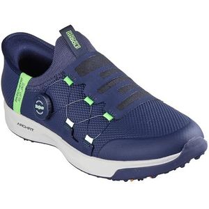 Skechers Heren Go Golf Elite Vortex Slip Ins Sneaker, Navy Synthetisch Textiel, 41 EU