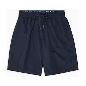 EMPORIO ARMANI Lange boxershorts voor heren, Armani Blu, L