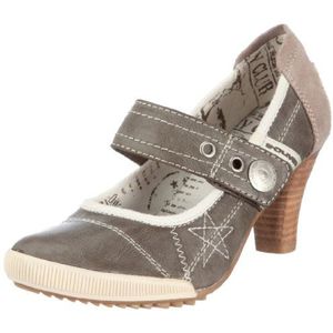 s.Oliver Casual pumps voor dames, Grün Khaki 701, 40 EU