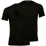 Replay T-shirt voor heren (verpakking van 2), Zwart 020, L