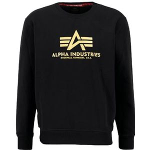ALPHA INDUSTRIES - Basic Carbon - Sweatshirt - Zwart - Katoen