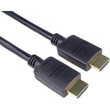 PremiumCord 4K High Speed Certified HDMI 2.0b-kabel M/M 18 Gbps met Ethernet, compatibel met video 4K @60Hz, Deep Color, 3D, ARC, HDR, Dolby TrueHD, vergulde aansluitingen, zwart, 1,5 m