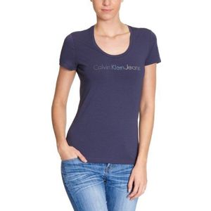 Calvin Klein Jeans Damesshirt/T-shirt CWP49M J1200, blauw (783), 36/38 NL