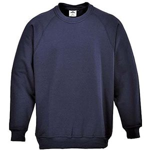 Portwest B300 Roma Sweatshirt, Normaal, Grootte XL, Marine