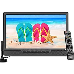 SOYAR 14.0 Inch Draagbare Mini TV - DVB-T2 Tuner - Batterij - HDMI