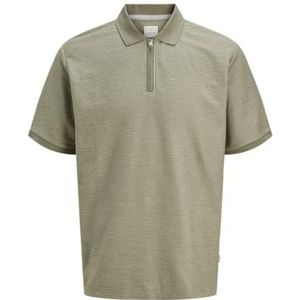 Jprccronnie Ss Zip Polo Noos, Zilvervoering., S