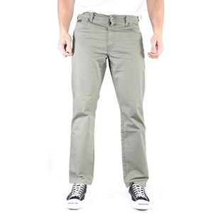 Wrangler Texas Stretch Dusty Olive Jeans voor heren