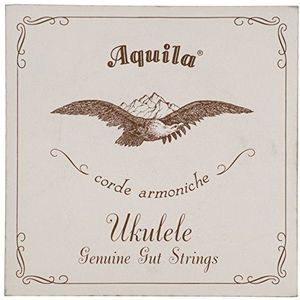 Aquila AQ-1 Echte Gut High G Sopraan Ukulele Strings 4-delige Set