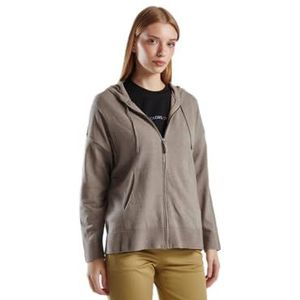 United Colors of Benetton Gebreide damesjas, Bruin, S