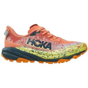 Hoka - Speedgoat 6 W - Rood - Feldspar/Blue Twilight