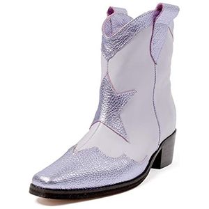 L37 HANDMADE SHOES Dames Sky Full of Stars Western Boot, Lila, 35 EU