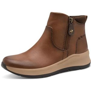 Jana Dameslaars Flat Vegan modelaarzen, cognac, 36 EU, cognac, 36 EU