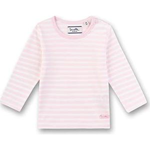 Sanetta Unisex baby shirt met lange mouwen sweatshirt, roze (Roze 3609), 86 cm