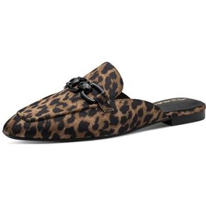 Tamaris - Sabot Elegant - Pantoffels - Luipaard - Touch-It-functie