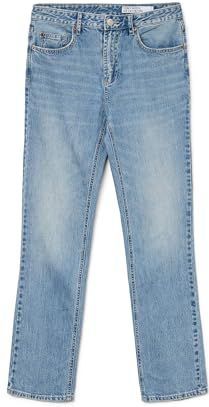 VERO MODA - Vmtessa Hr Straight - Jeans - Blauw - Rechte Pasvorm