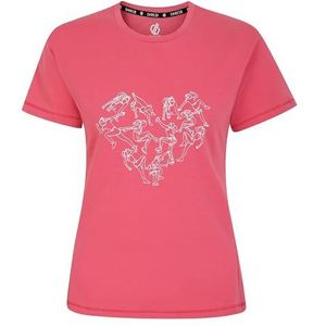 Dare 2b Dames Tranquility II T-Shirt Roze, roze, 44
