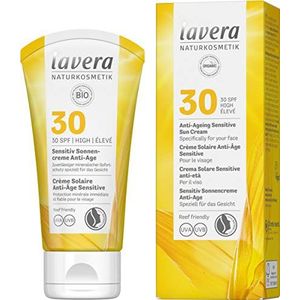 lavera Anti-Ageing Sensitive Sun Cream SPF 30 • Sun Care • Natuurlijke Cosmetica • vegan • gecertificeerd • 50ml, 110614