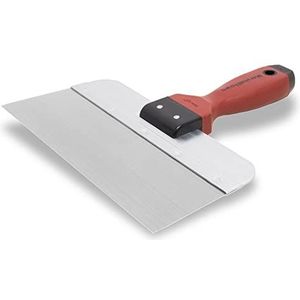 Marshalltown oppervlakte spatel met DuraSoft handvat in roestvrij staal, gereedschap voor gipsplaten, afmetingen: 254x76 mm