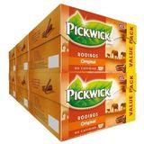 Pickwick Rooibos Thee Original met een Vleugje Kaneel Voordeelverpakking (240 Theezakjes - 100% Natuurlijk - Cafeïnevrije Thee - UTZ Gecertificeerd) - 6 x 40 Zakjes