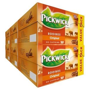 Pickwick Rooibos Thee Original met een Vleugje Kaneel Voordeelverpakking (240 Theezakjes - 100% Natuurlijk - Cafe�ïnevrije Thee - UTZ Gecertificeerd) - 6 x 40 Zakjes