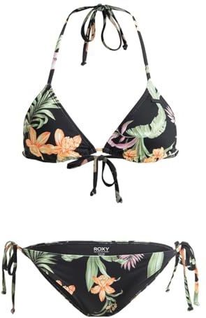 ROXY - Beach Classics - Triangelbikini - Antraciet - Zacht, Rekbaar Polyester