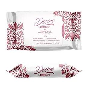 Desire Feminine Wipes 25pcs box