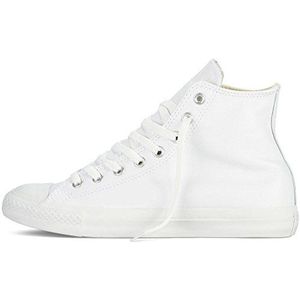 Converse Ct A/S Lthr Hi Wht Monoch Sneakers, uniseks, wit blanc, 54 EU