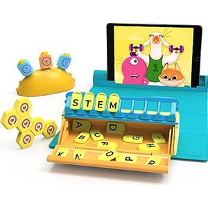 Shifu Plugo STEM Pack - Count, Letters & Link | Math, Word Building, Magnetic Blocks, Puzzles & Games | Ages 5-10 years Interactive Toy | Educational Gift Boys & Girls (App Based)